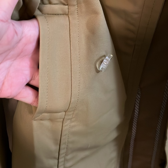 Express Design Studio Tan Double Breasted Belted Trench Coach XS - Picture 4 of 16